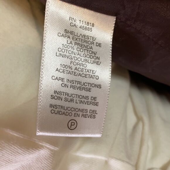 Michael Kors Jacket Lightweight Crop Lime Green Geometric Pattern Size XS - Picture 6 of 9